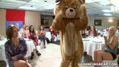 Dancing Bear - Big Dick Male Strippers and a Fluffy Dancing
