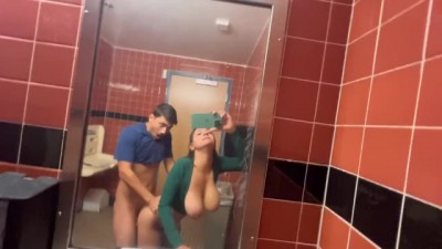 Step sister in Whole Foods public bathroom