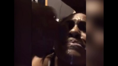 Step bro gives his step sis her first facial! Cumshot