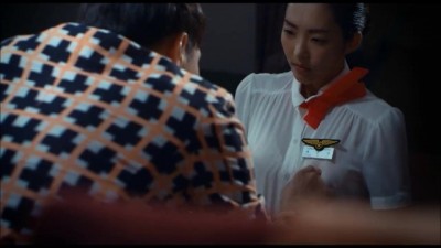 Stewardess Girls Were On The Plane With The Passenger