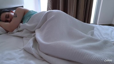 Fucked Teen in Hotel Room and Cum on her Pussy (+18)