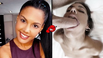 SCREWMETOO Spanish Pornstar Apolonia Lapiedra Drains his Cum