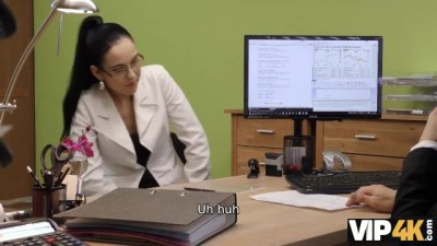 Hot Brunette Fucks for Big Loan to Fund Concert Tour!