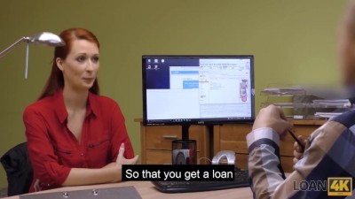 Busty Borrower Gets a Steamy Loan Encounter with the Obligee