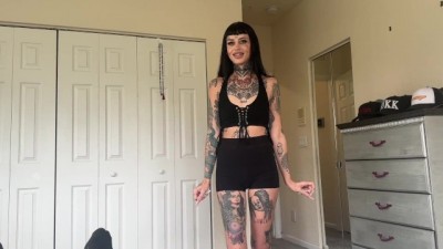 Goth Step Sister's Naughty Household Fantasy