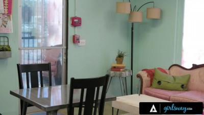 New Coffee Shop Owner Takes Naughtiness to the Next Level with Steamy Crew Action