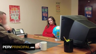 Stepmom's Seductive Lingerie: Hot School Office Oral Action
