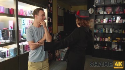 Steamy Prank: Mature Toy Lover's Naughty Encounter in Stepdad's Room