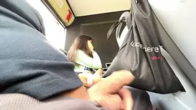 Wild Bus Ride: Stranger Gives Naughty Public Blowjob