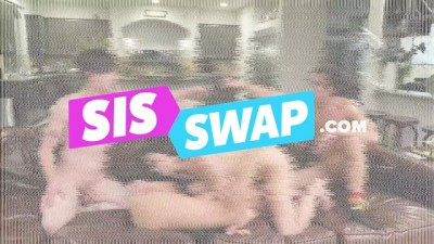 Steamy Bikini Babes Get Their Tight Pussies Pounded by Stepdads